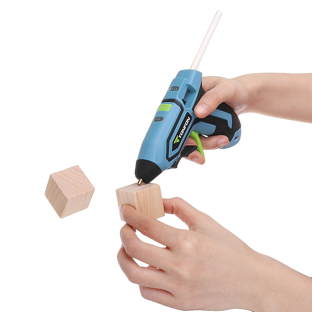 Rechargeable Cordless Hot Glue Gun 3.6V 2000mAh by HitMyNeed