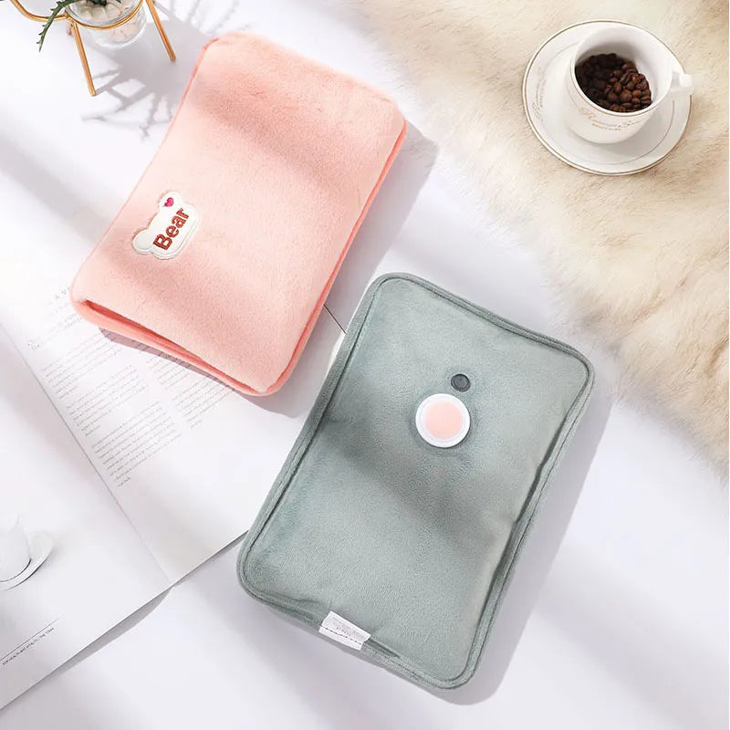 Rechargeable Cute Electric Hot Water Bottle Warmer by HitMyNeed