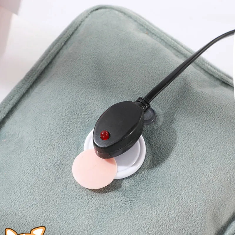 Rechargeable Cute Electric Hot Water Bottle Warmer by HitMyNeed