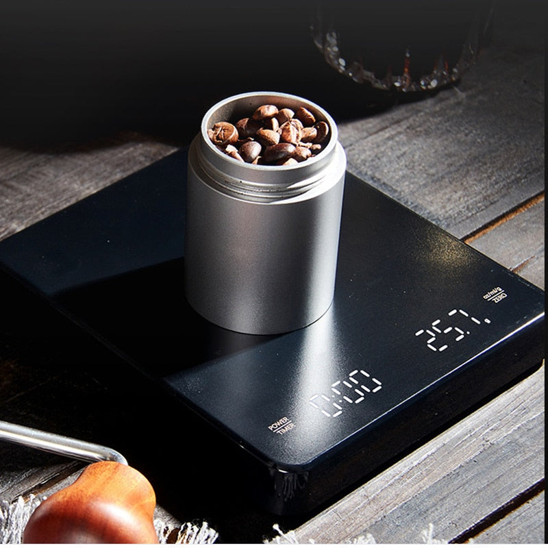 Rechargeable Digital Coffee Scale with Timer by HitMyNeed
