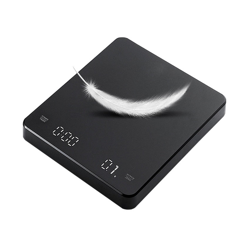 Rechargeable Digital Coffee Scale with Timer by HitMyNeed