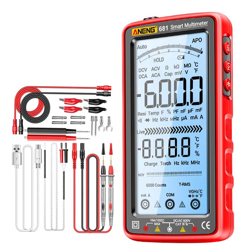 Rechargeable Digital Multimeter with NCV & LCD by HitMyNeed