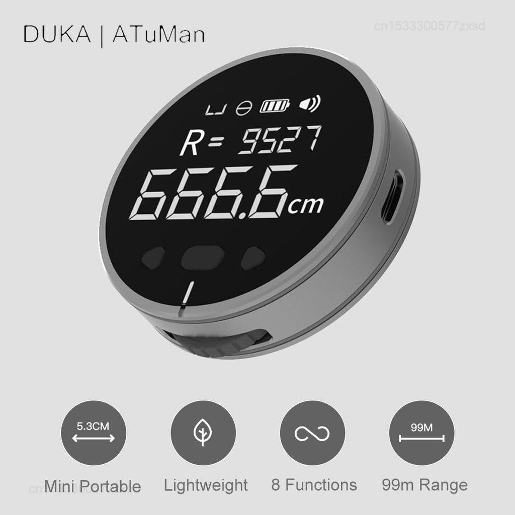 Rechargeable Digital Tape Measure with LCD Display by HitMyNeed
