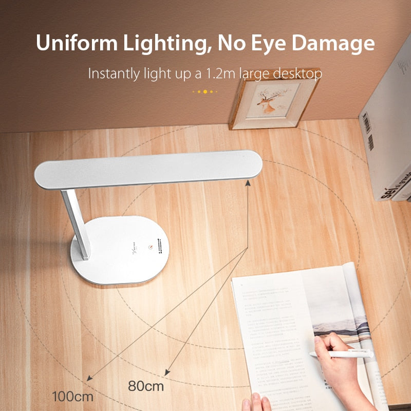 Rechargeable Dimmable LED Desk Lamp with Touch Control by HitMyNeed