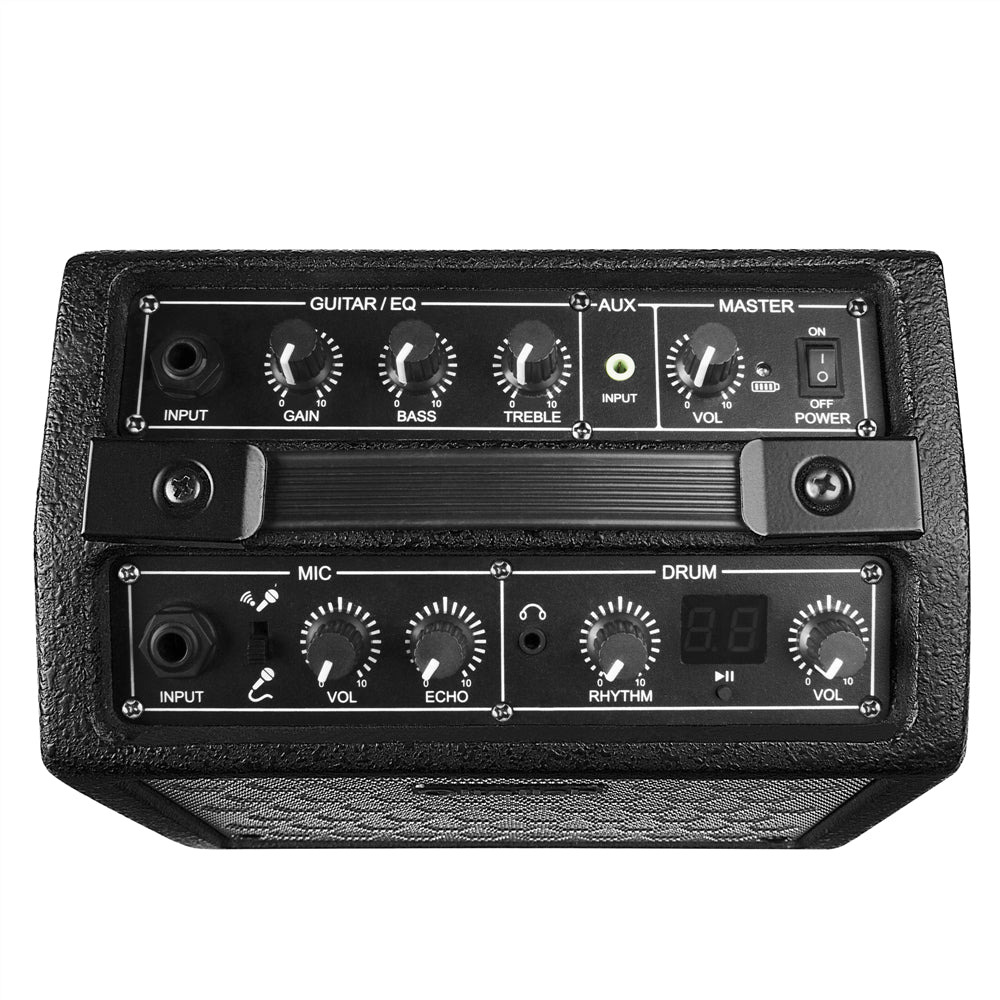 Rechargeable Drum Amplifier with Bass Support 8W by HitMyNeed