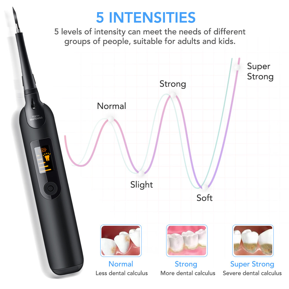 Rechargeable Electric Dental Scaler Teeth Cleaning Kit by HitMyNeed