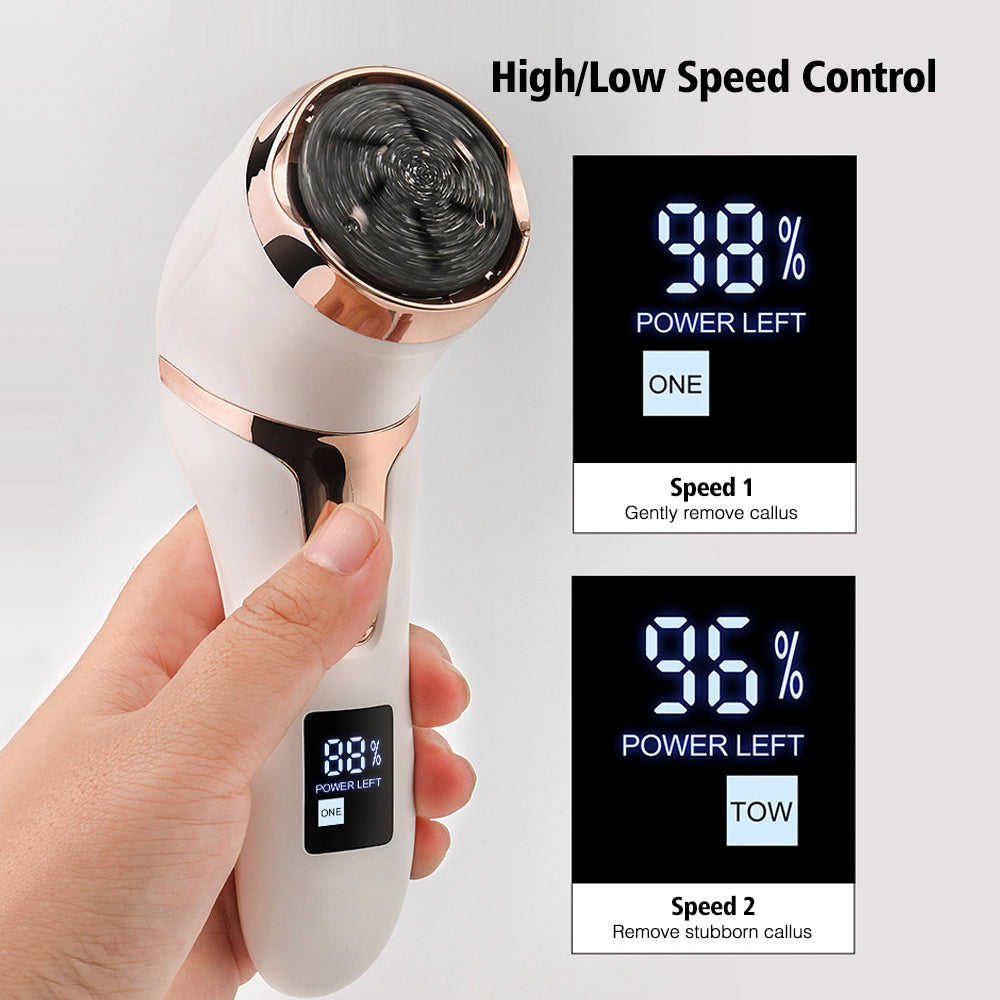 Rechargeable Electric Foot Callus Remover Kit by HitMyNeed