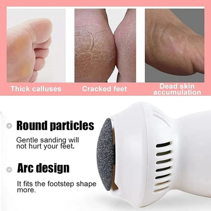 Rechargeable Electric Foot File & Callus Remover by HitMyNeed