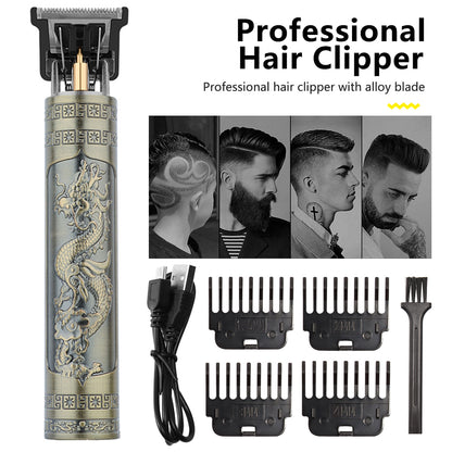 Rechargeable Electric Hair Clipper with Guide Combs by HitMyNeed
