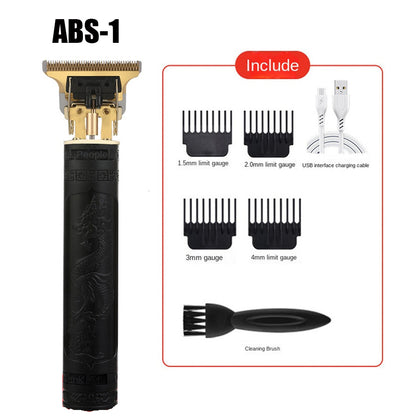 Rechargeable Electric Hair Clipper with Guide Combs abs-1 by HitMyNeed