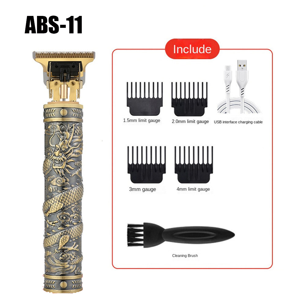 Rechargeable Electric Hair Clipper with Guide Combs abs-11 by HitMyNeed