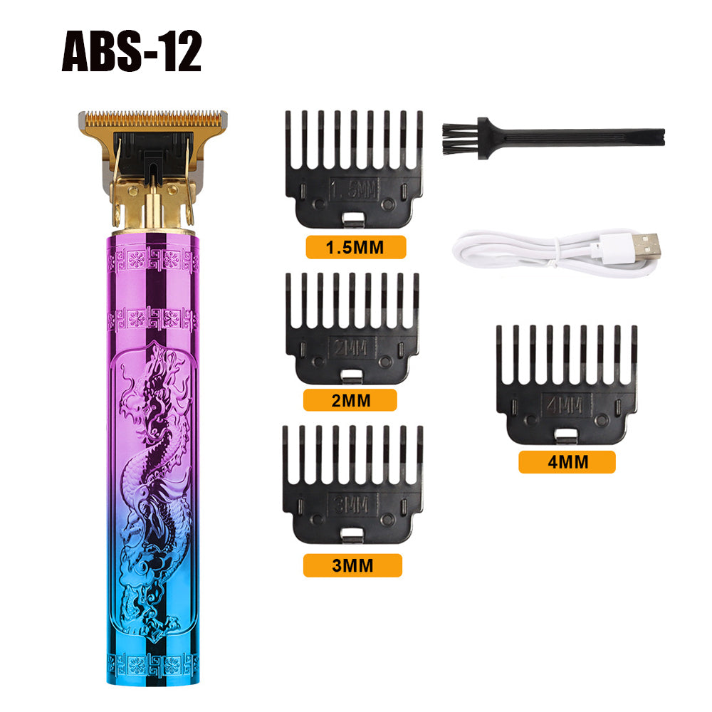 Rechargeable Electric Hair Clipper with Guide Combs abs-12 by HitMyNeed