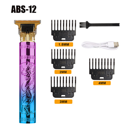 Rechargeable Electric Hair Clipper with Guide Combs abs-12 by HitMyNeed