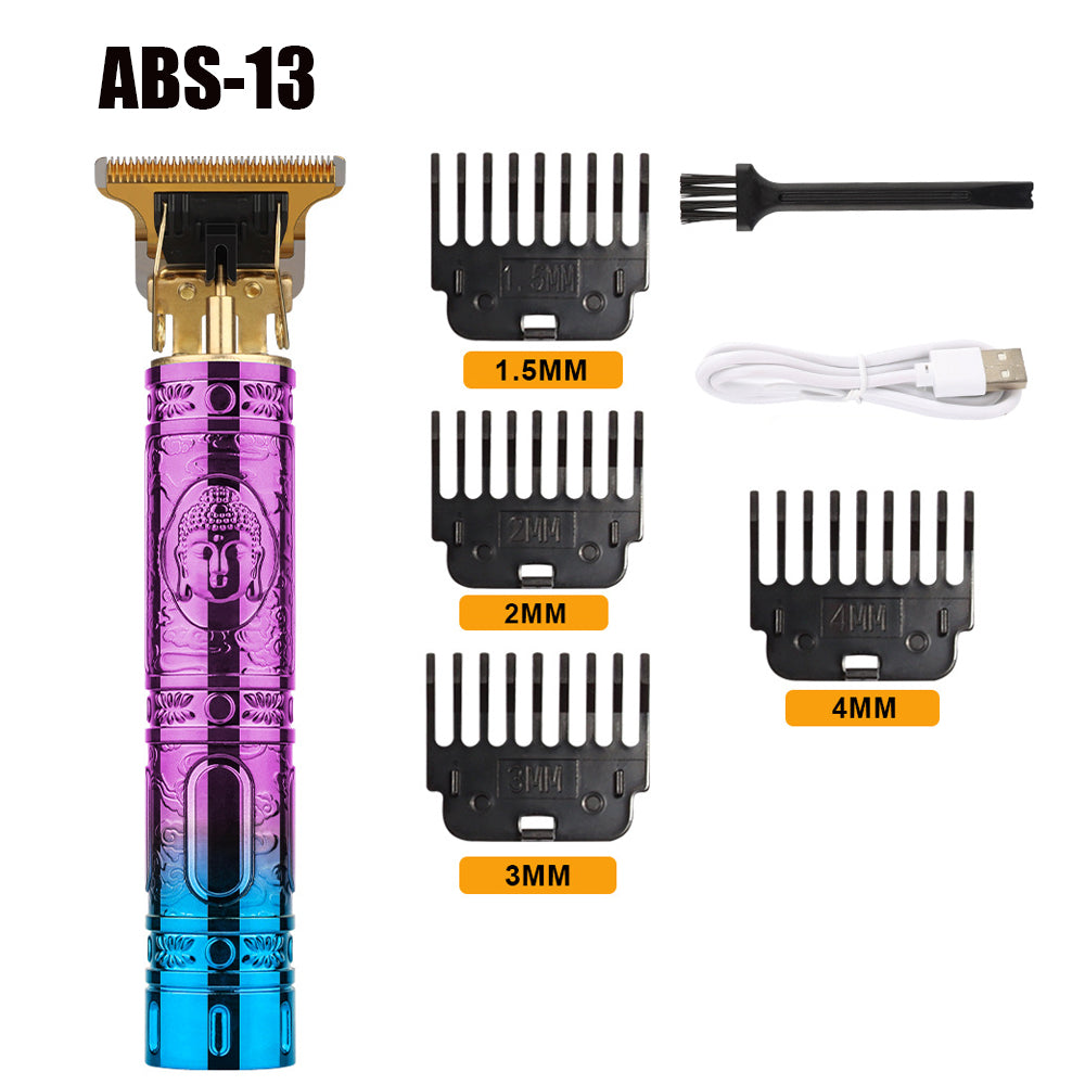 Rechargeable Electric Hair Clipper with Guide Combs abs-13 by HitMyNeed