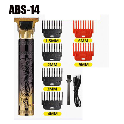 Rechargeable Electric Hair Clipper with Guide Combs abs-14 by HitMyNeed