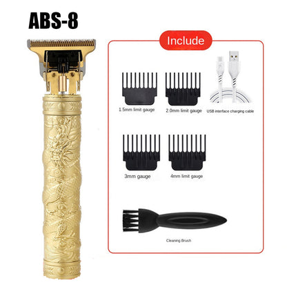 Rechargeable Electric Hair Clipper with Guide Combs abs-8 by HitMyNeed