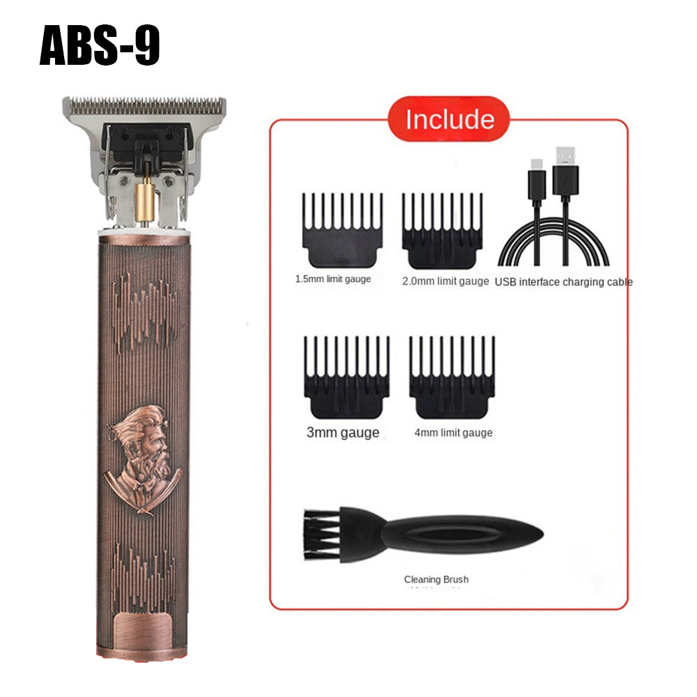 Rechargeable Electric Hair Clipper with Guide Combs abs-9 by HitMyNeed