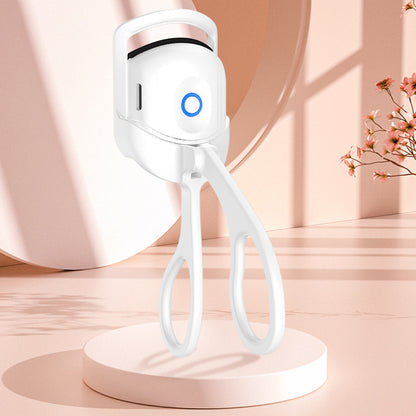 Rechargeable Electric Heated Eyelash Curler white-no-box by HitMyNeed