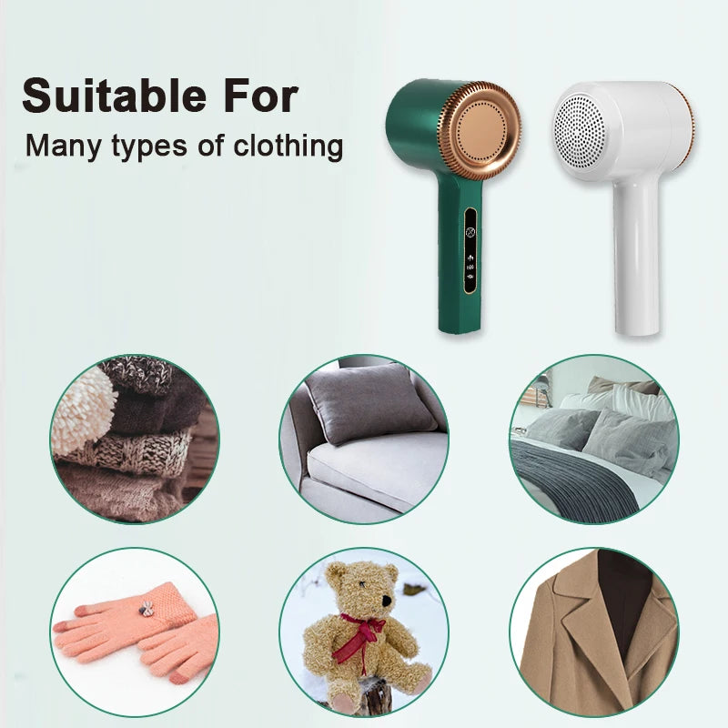 Rechargeable Electric Lint Remover for Clothes by HitMyNeed