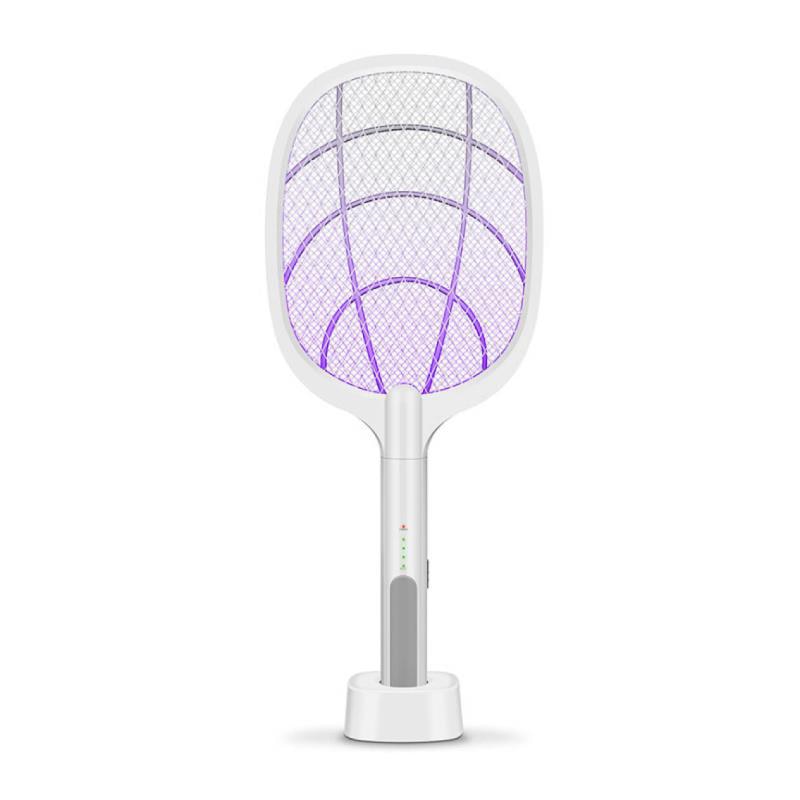Rechargeable Electric Mosquito Racket with Base by HitMyNeed