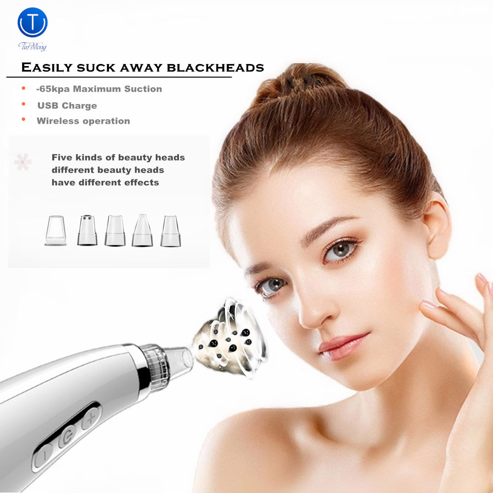 Rechargeable Electric Pore Cleaner Face Tool by HitMyNeed