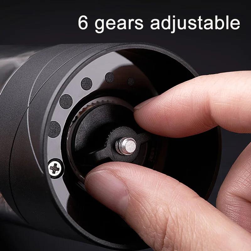 Rechargeable Electric Salt & Pepper Grinder Set 2pcs by HitMyNeed