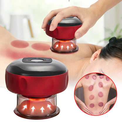 Rechargeable Electric Vacuum Cupping Massager by HitMyNeed