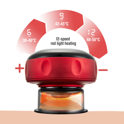 Rechargeable Electric Vacuum Cupping Massager by HitMyNeed