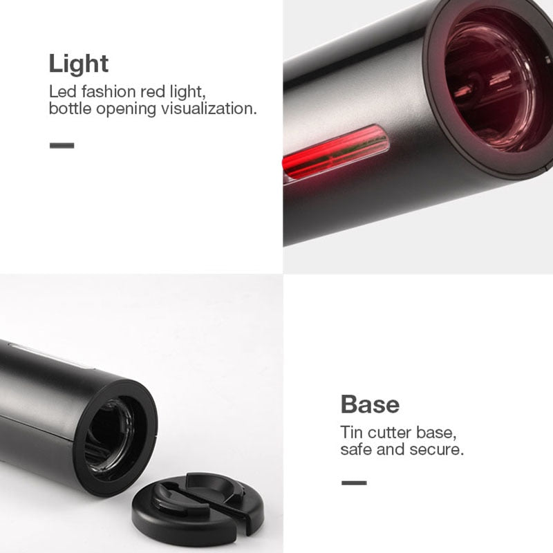 Rechargeable Electric Wine Bottle Opener by HitMyNeed
