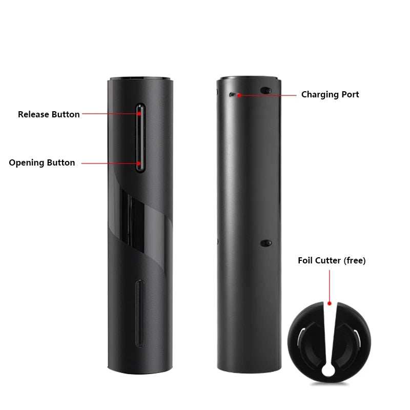 Rechargeable Electric Wine Bottle Opener by HitMyNeed