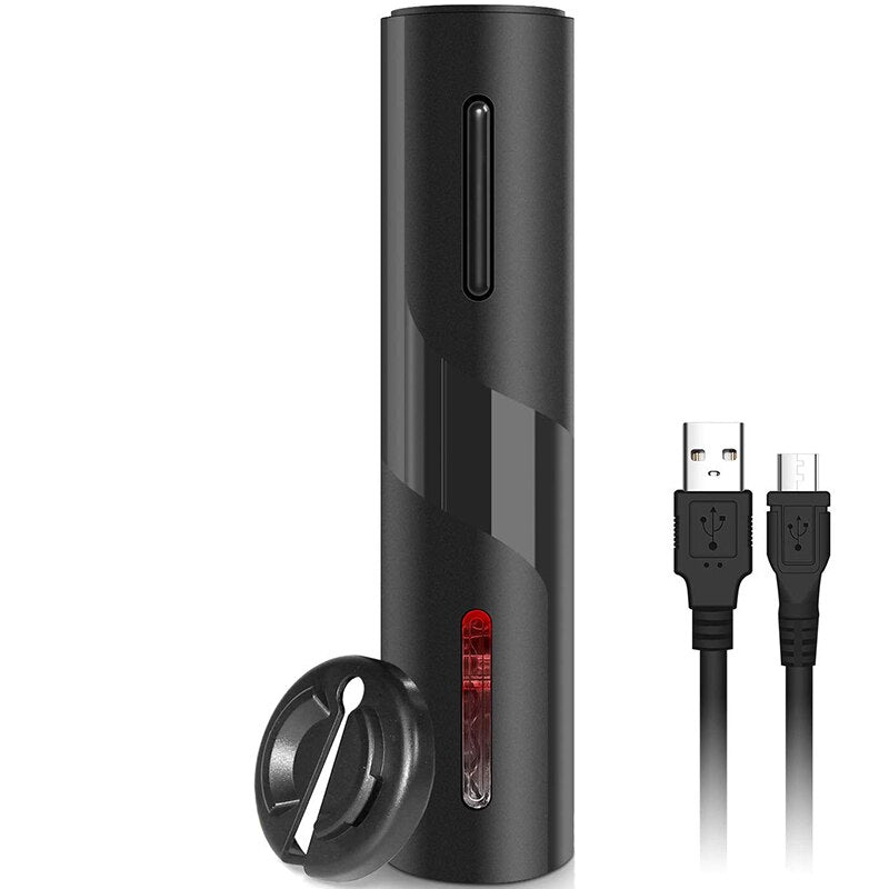Rechargeable Electric Wine Opener with USB Cable by HitMyNeed