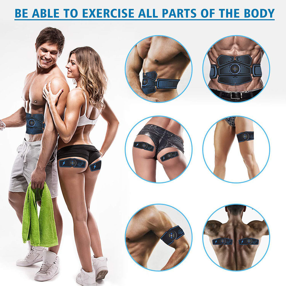 Rechargeable EMS Ab Toner for Core and Arms by HitMyNeed