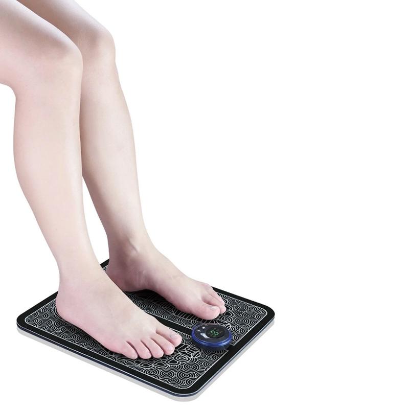 Rechargeable EMS Foot Massager Pad by HitMyNeed