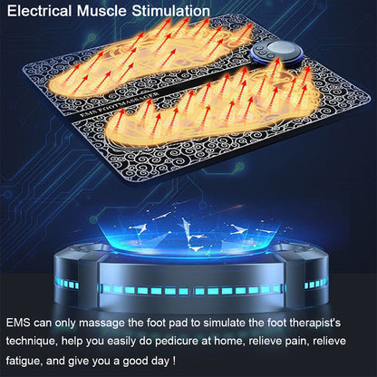 Rechargeable EMS Foot Massager Pad by HitMyNeed