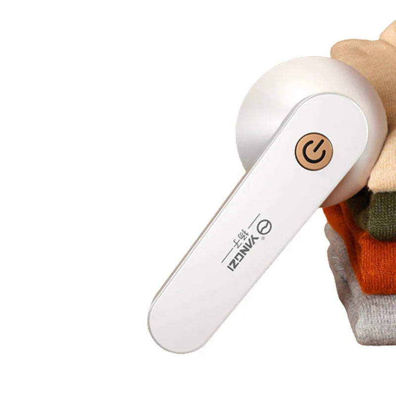 Rechargeable Fabric Lint Remover & Sweater Shaver white by HitMyNeed