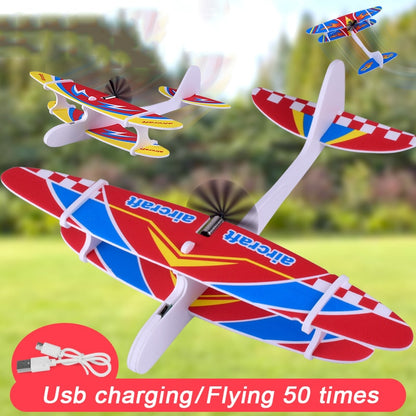 Rechargeable Foam Electric Plane Toy for Kids by HitMyNeed