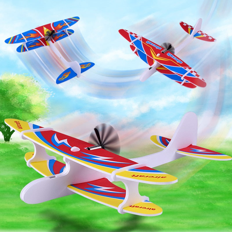 Rechargeable Foam Electric Plane Toy for Kids by HitMyNeed