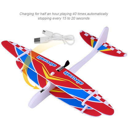 Rechargeable Foam Electric Plane Toy for Kids by HitMyNeed