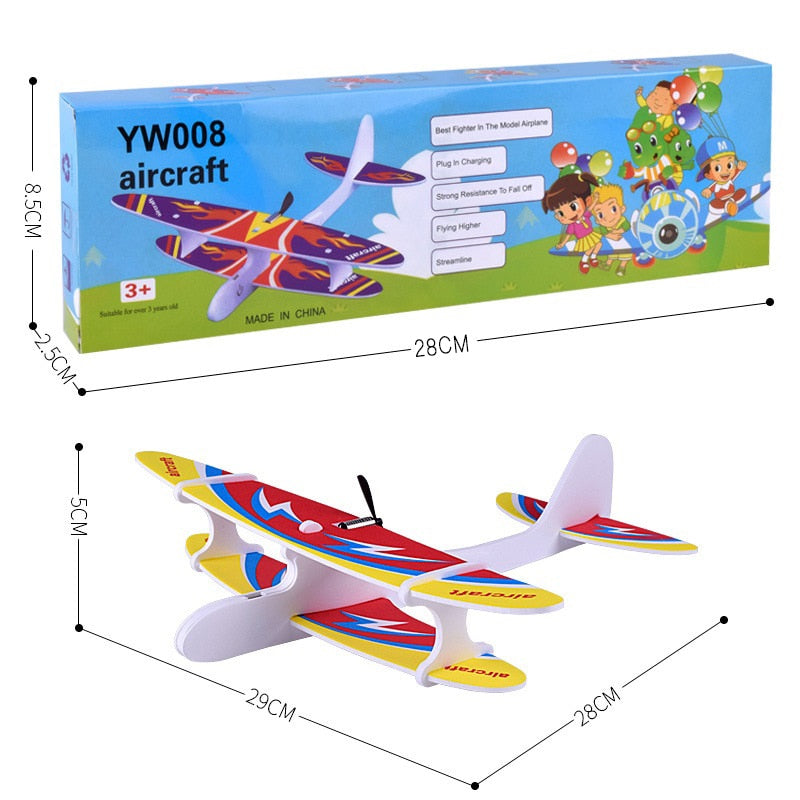 Rechargeable Foam Electric Plane Toy for Kids by HitMyNeed