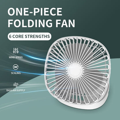 Rechargeable Foldable Desk & Wall Mounted Mini Fan by HitMyNeed