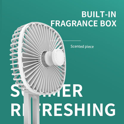 Rechargeable Foldable Desk & Wall Mounted Mini Fan by HitMyNeed
