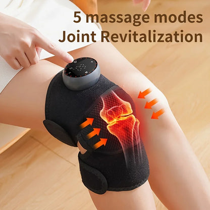 Rechargeable Heated Knee, Shoulder & Elbow Massager by HitMyNeed