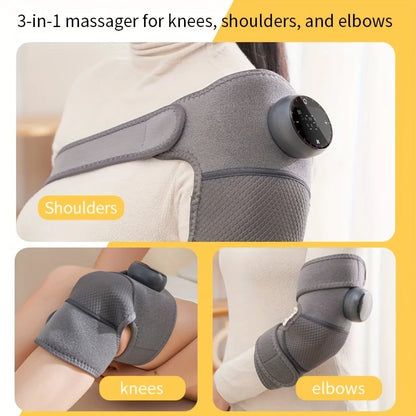 Rechargeable Heated Knee, Shoulder & Elbow Massager by HitMyNeed