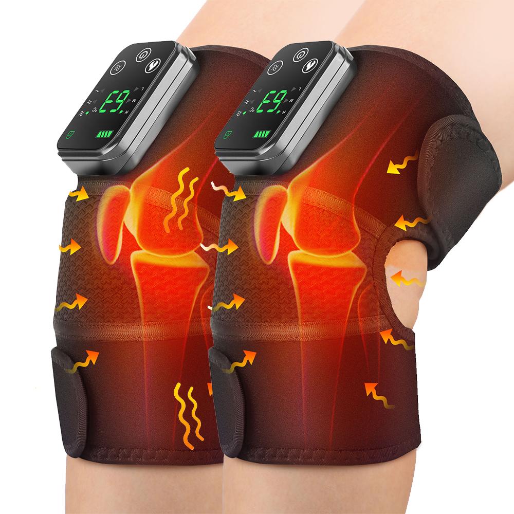 Rechargeable Heated Knee & Shoulder Massager Brace by HitMyNeed