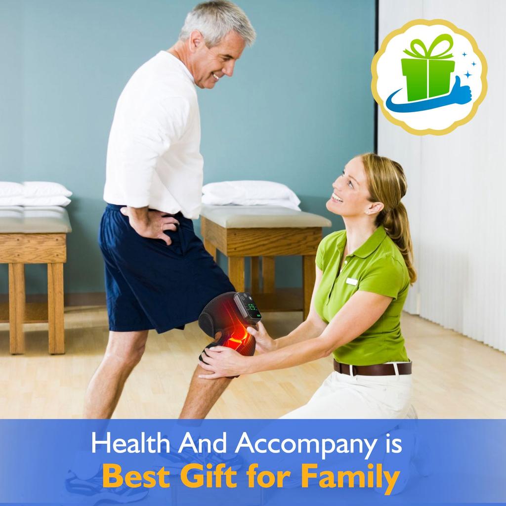 Rechargeable Heated Knee & Shoulder Massager Brace by HitMyNeed