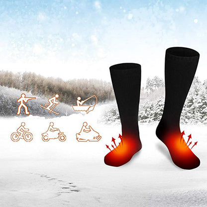 Rechargeable Heated Ski Socks with 3.7V Battery by HitMyNeed