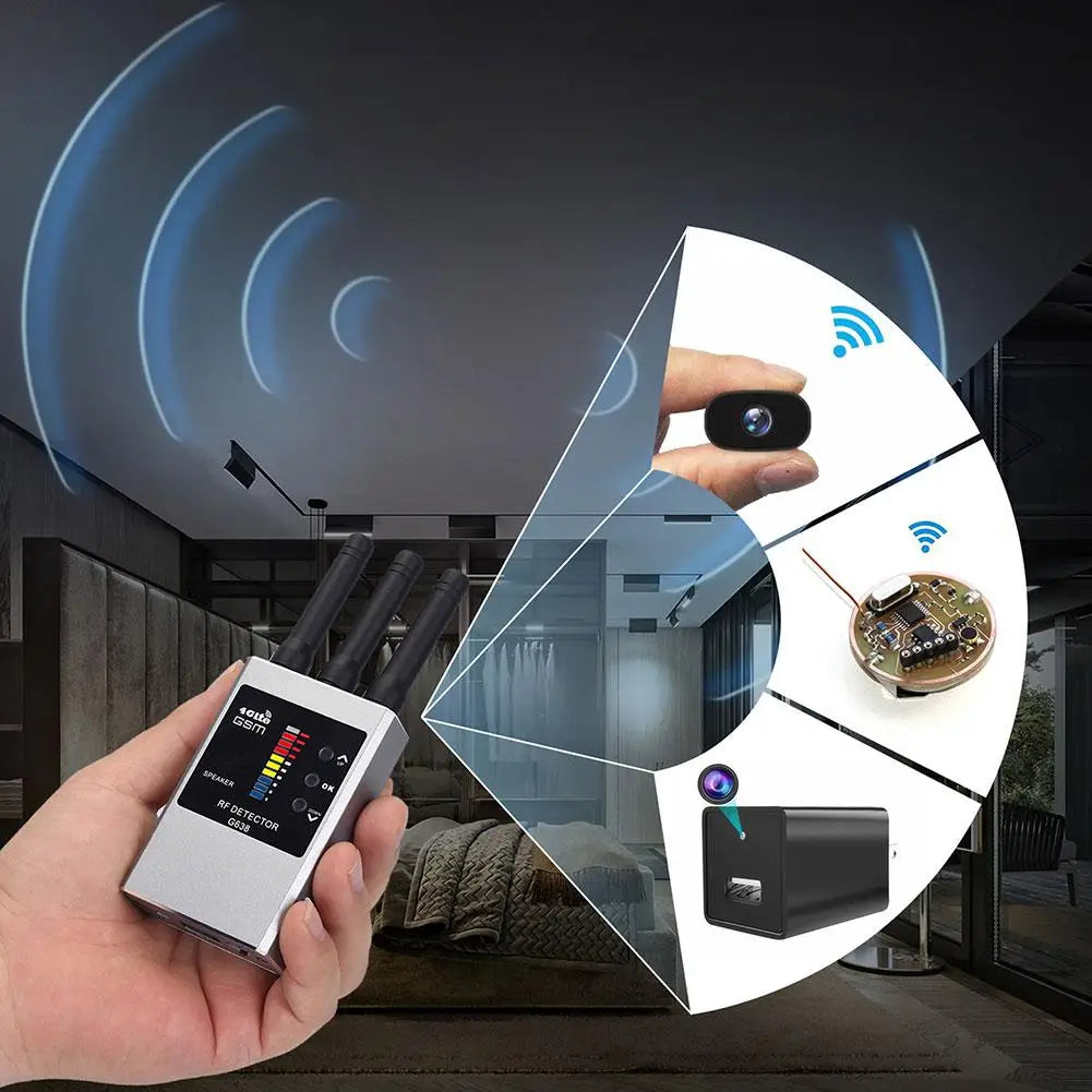 Rechargeable Hidden Camera & GPS Detector by HitMyNeed