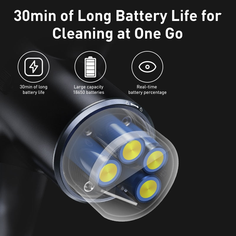 Rechargeable High Pressure Cordless Car Washer Gun by HitMyNeed