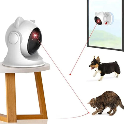 Rechargeable Interactive Cat Laser Toy with 3 Modes by HitMyNeed