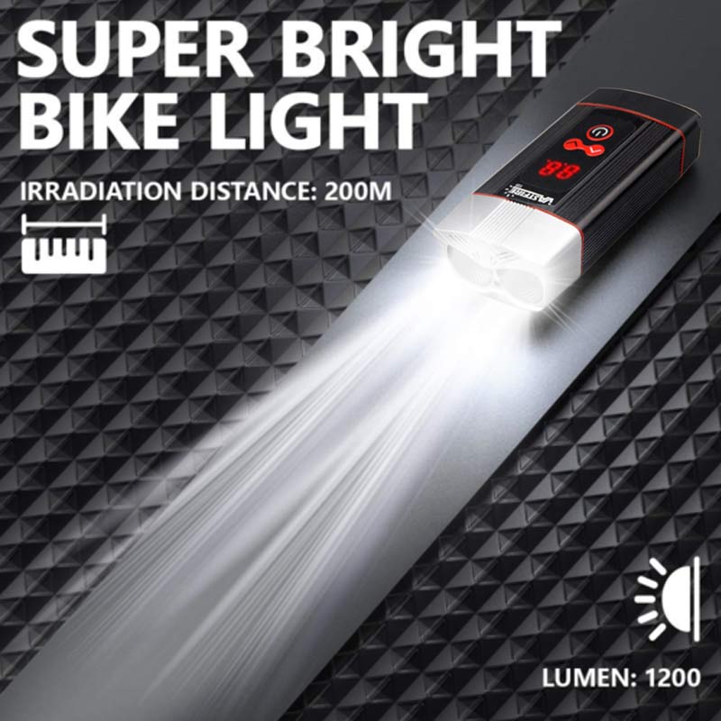 Rechargeable LED Bike Headlight with USB Power Bank by HitMyNeed